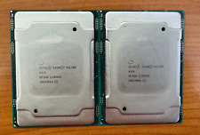 Matching Pair Intel Xeon Silver 4114 SR3GK  2.2Ghz 10 Core LGA3647 CPU picture