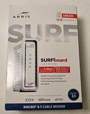 ARRIS - SURFboard SB8200 32 x 8 DOCSIS 3.1 Gig-Speed Cable Modem - White picture