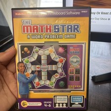 The Math Star A World Problem Game by Lakeshore Interactive Whiteboard PC/MAC picture