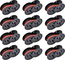 12 Pack Calculator Ribbon Replacement for GR24BR Porelon 11216 Universal Twin Sp picture