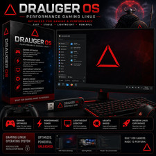 Drauger OS Gaming Linux Bootable USB Ubuntu SteamOS Alternative Steam Lutris picture
