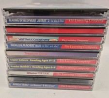Vtg Reader Rabbit's Learning Company - Lot of 11 - PC Cd-Rom Games  picture