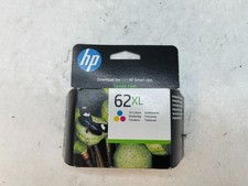 New Genuine HP 62XL High Yield Tri-Color Ink Cartridge -(Exp. NOV 2027) Free S/H picture