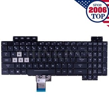 New US RGB Backlit Keyboard For Asus FX705 FX504 FX504G FX505 FX505D FX80 FX86 picture