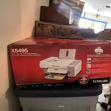 Lexmark X5495 Color Inkjet All-In-One Printer Fax/Scan/Copy 4800x1200 USB picture