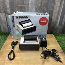 Vintage 1982 Atari 1020 Color Printer 4-Color Pen Plotter Tested Working Box picture
