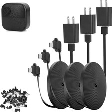 2 Pack 25Ft/7.5M Power Cable and Adapter Compatible with Blink Outdoor 4 picture