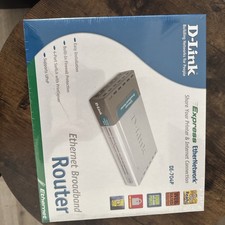 D-Link DI704P Express Ethernet Broadband Wired Router 4-port switch Printer. New picture