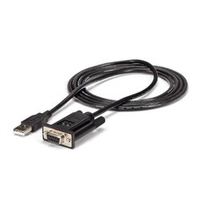 StarTech ICUSB232FTN 6ft USB to RS232 Null Modem DB9 Adapter FTDI picture