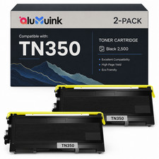 TN350 Black Toner Cartridge replacement for HL-2040 HL-2040R HL-2040N HL-2070N picture