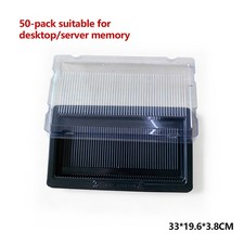 Lot of 50 ANTI STATIC LONG DIMM TRAY for 50PC Server/Desktop DDR 3, 4 and 5 picture