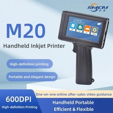 Handheld Inkjet Printer 25.4mm Print Height Date Code Batch Number QR Barcode picture