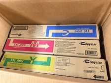 Kyocera TK-899 Toner Pack 3- Pack of Cyan, Magenta, and Yellow picture