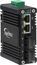 Mini Industrial 2 Ports Gigabit 90W PoE++ Switch with DC48～57V Dual Power S501 picture