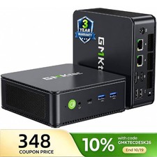GMKtec M5S Mini PC AMD Ryzen 5400U 16GB DDR4 RAM 256GB SSD Windows 11 Pro WiFi 6 picture