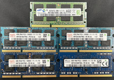 (Lot of 5) 20GB Total — Hynix/Samsung 4GB DDR3L 1600 SODIMM 1Rx8 PC3‑12800 picture