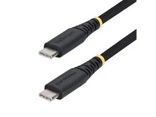 StarTech.com 6in (15cm) USB-C Charging Cable, 60W (3A) PD, Dual-Layer Braided Ny picture