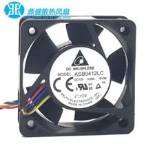 Delta ASB0412LC BV38 4015 DC12V 0.06A 4CM 4-Wire PWM Mute Cooling Fan picture