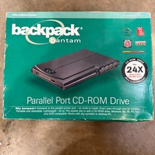 MicroSolutions Backpack Bantam 24X Parallel Port CD-ROM Drive picture