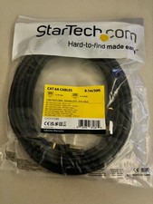 StarTech C6ASPAT30BK 30ft Black Cat6a Shielded Patch Cable picture