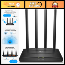 AC1200 Dual Band Gigabit WiFi Router, High-Speed Internet, Easy Setup, Home Netw picture