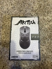 Arbiter Studio Akitsu Carbon Fiber Composite Wireless Gaming Mouse Black 38g picture