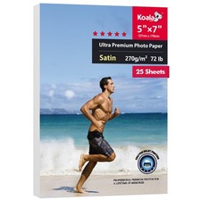 Lot 72lb Koala Ultra Premium Satin Photo Paper 4x6 5x7 8x10 8.5x11 11x17 13x19 picture