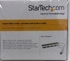 StarTech 4-Port Portable USB 3.0 Hub with Built-in Cable picture