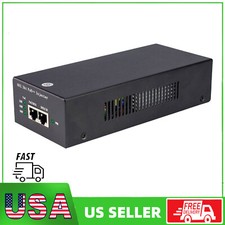 Gigabit PoE Injector 90W ethernet IEEE 802.3af/at/bt Up to 100M for CCTV Camera picture