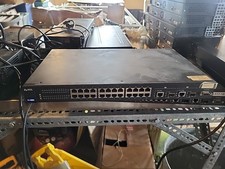 Zyxel ES-2024PWR L2 Managed Ethernet Switch with Cord Great Cond Fast Shipping picture