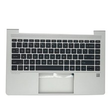 M23770-001 New Palmrest Non-Backlit Keyboard for HP Probook 440 G8 445 G8 Silve picture