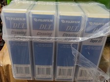 LOT OF 4  FUJIFILM SUPER DLT CLEANING TAPES SUPER DLT TAPE picture