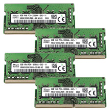 32GB (4x8GB) DDR4 3200MHz Laptop SODIMM RAM SK HYNIX L06334-371 picture