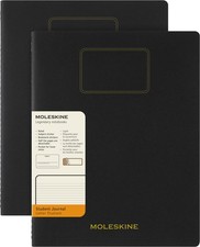 Moleskine Student Cahier Journal XXL Ruled Black Set picture