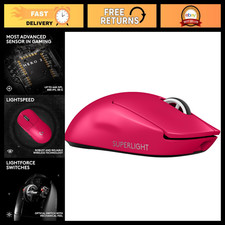 Wireless Gaming Mouse - Superlight 2 SE, Ultra-Lightweight, RGB, Magenta Color picture