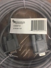 DB-9 9 Pin Male to Female Serial Extension Cable 50Ft. DB9 SR Components C9M9F50 picture