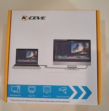 KCEVE HDMI KVM Switch, 2 Port USB and HDMI 4K@60Hz Switch Adapter Box kc 201 picture