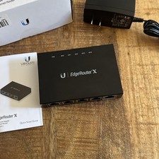 Ubiquiti Networks ER-X EdgeRouter X 5-Port Router W/ Box And Power Supply picture