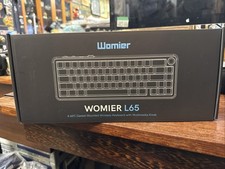 womier L65 60% Mechanical Keyboard Wireless with Knob, White Gaming Keyboard ... picture