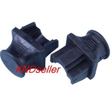 100 PCS Black RJ45 Port Jack Dust Protective cover Caps Port Cover and Protector picture