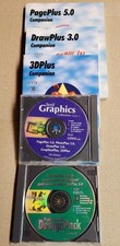 Vintage Software Serif Graphics Collection Pageplus Photoplus, Drawplus, +manual picture
