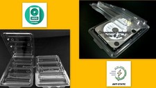 Hard Drive Clamshell Single Plastic Case for 3.5