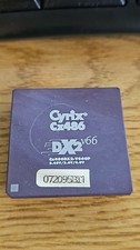 Retro Vintage Cyrix Cx486 DX2-V66 CPU Processor 66MHz Socket 3 Cx486DX2-V66GP picture