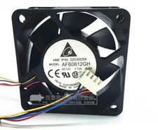 Delta AFB0612GH 6cm DC12V 0.72A High Airflow Axial Fan for Heatsink Cooling picture
