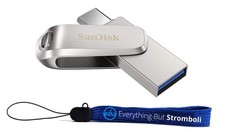 SanDisk USB Type-C 256GB Ultra Dual Drive Luxe Flash Drive for Smartphones, T... picture