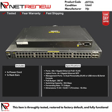 Aruba HP  J9772A 2530-48G-PoE+ 48 Port Gigabit PoE+  Switch picture