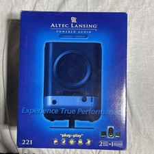 Altec Lansing 221 Computer Speakers picture