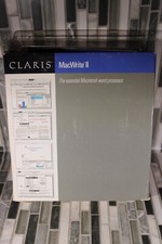 Claris MacWrite II Word Processor picture