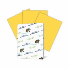 Hammermill Colored Paper 20 lb Goldenrod Printer Paper 8.5 x 11-1 Ream 500 Sh... picture