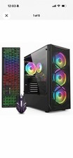 STGAubron Gaming PC, Intel Core i7 up to 3.9G, Radeon RX 580 8G, 16GB- Ple Read picture